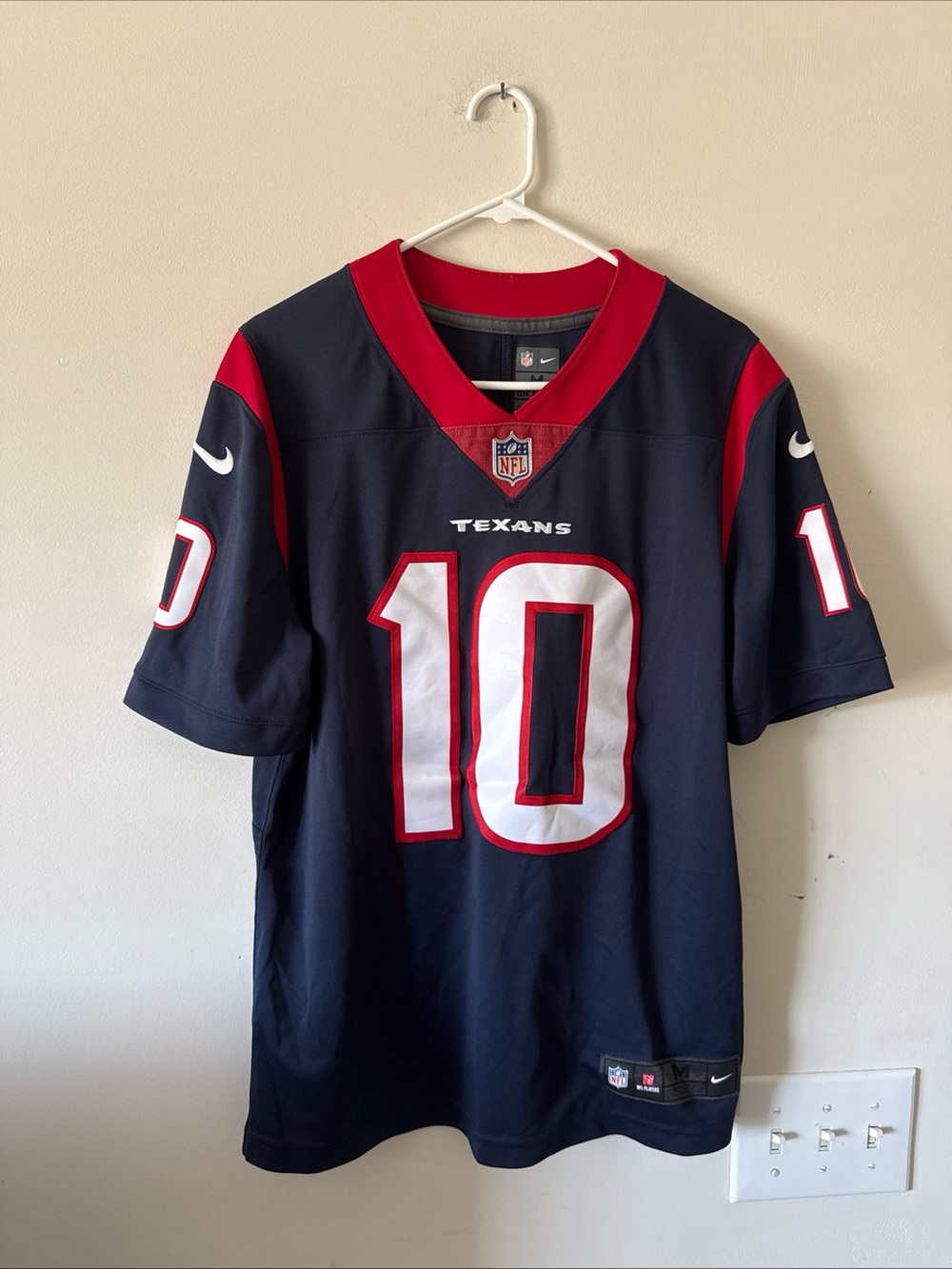 Men’s Nike DeAndre Hopkins #10 Houston Texans Vapor Limited Jersey Sz M - RARE